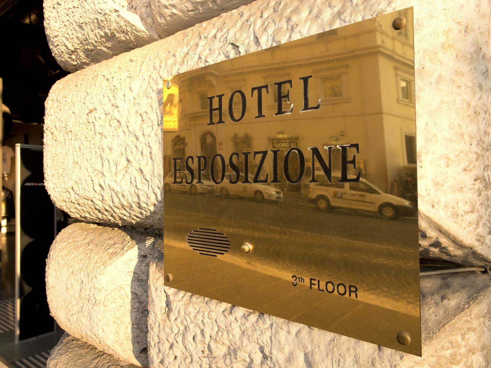 Hotel Esposizione Roma Bagian luar foto
